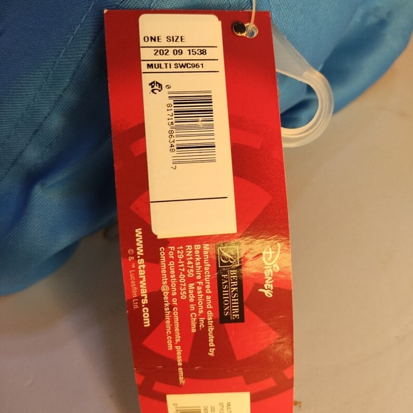 Disney Star Wars Kids Snapback Hat Adjustable Blue Grey Childrens Baseball Cap - Picture 5 of 5